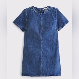 Abercrombie Blue Denim Short Sleeve Dress